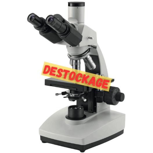 DESTOCKAGE :  - GARANTIE 6 MOIS - NOVEX SERIE B MICROSCOPE TRINOCULAIRE x4 x10 x40 x 60 x100